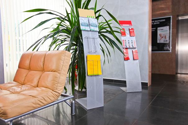 placement booklet holder in the business-halls, VIP lounges in airports