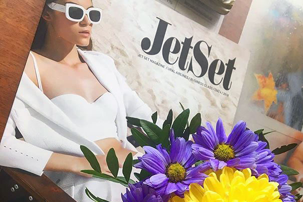 Advertisement placing in Jet Set Magazine