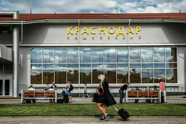 Реклама в аэропорту Краснодара