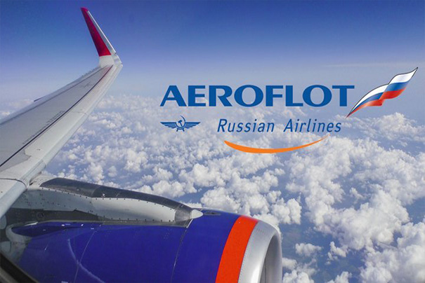 Реклама авиакомпании Аэролфлот