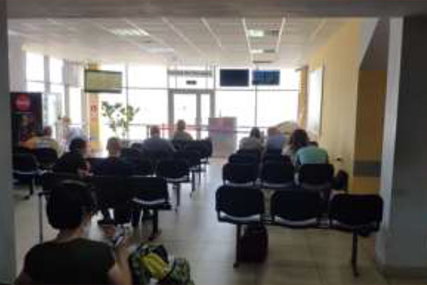Размещение рекламы на видеоэкранах в аэропорту Ставрополь