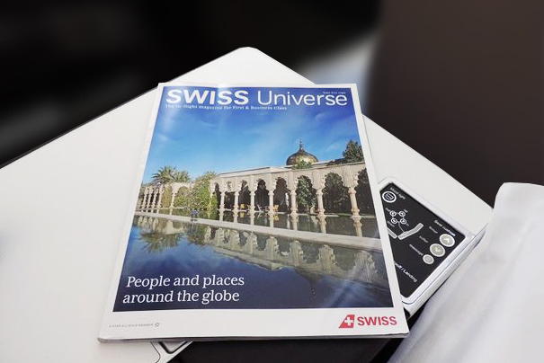 Размещение рекламы в журнале SWISS Universe