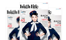 Размещение рекламы в бортовом журнале High Life авиакомпании British Airways