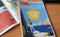Размещение рекламы в бортовом журнале Traveller