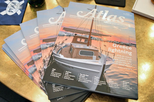 Реклама в бортовом журнале Atlas / Атлас