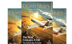 Реклама в бортовом журнале Open Skies